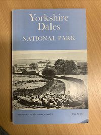 YORKSHIRE DALES National Park HMSO Guide 1971 Maps Photos 