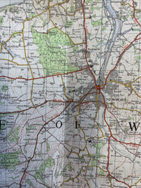 THE SOLENT Ordnance Survey One Inch Sheet 180 1971 Isle of Wight Southampton