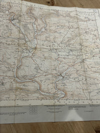 DULVERTON 1962 Ordnance Survey Sheet SS92 2 & Half Inch MAP Bampton Exebridge