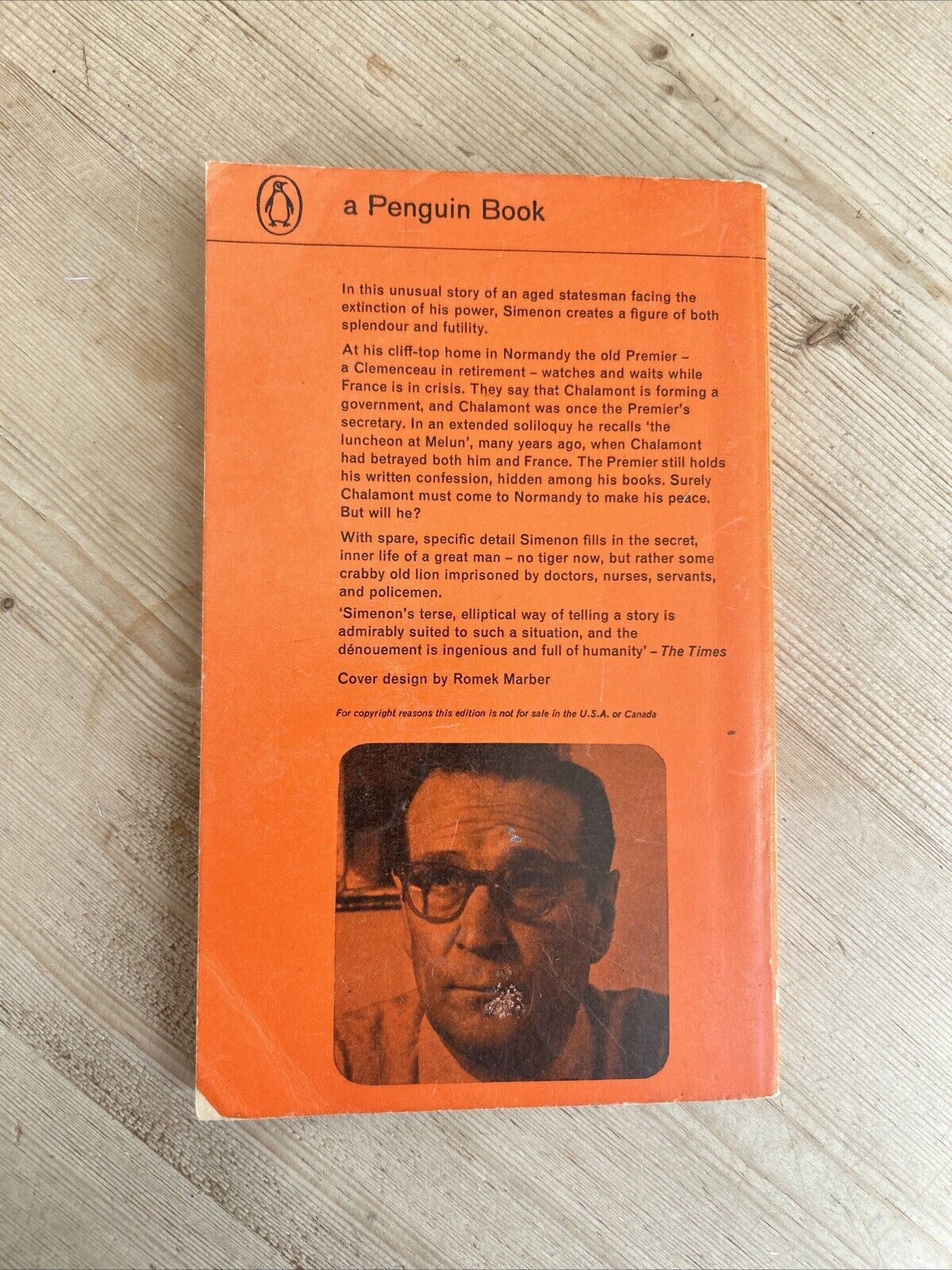 THE PREMIER Georges Simenon  - Penguin Paperback 1964 No 2064