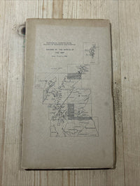 THE NORTHERN HEBRIDES Cloth  Ordnance Survey Quarter In Sheet 8 1923