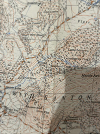 WAST WATER Eskdale Ordnance Survey Sheet NY10 1:25000 1961 Lakes Lake District