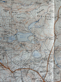 LITTLEBOROUGH Ordnance Survey 1:25000 First Series Sheet SD91 1954 Milnrow