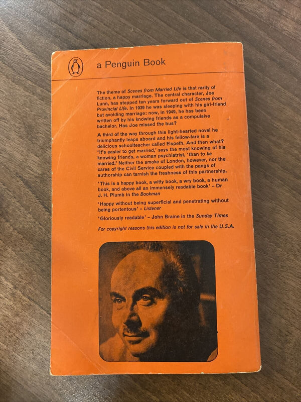Scenes from Married Life (William Cooper - 1963) Penguin Paperback Book