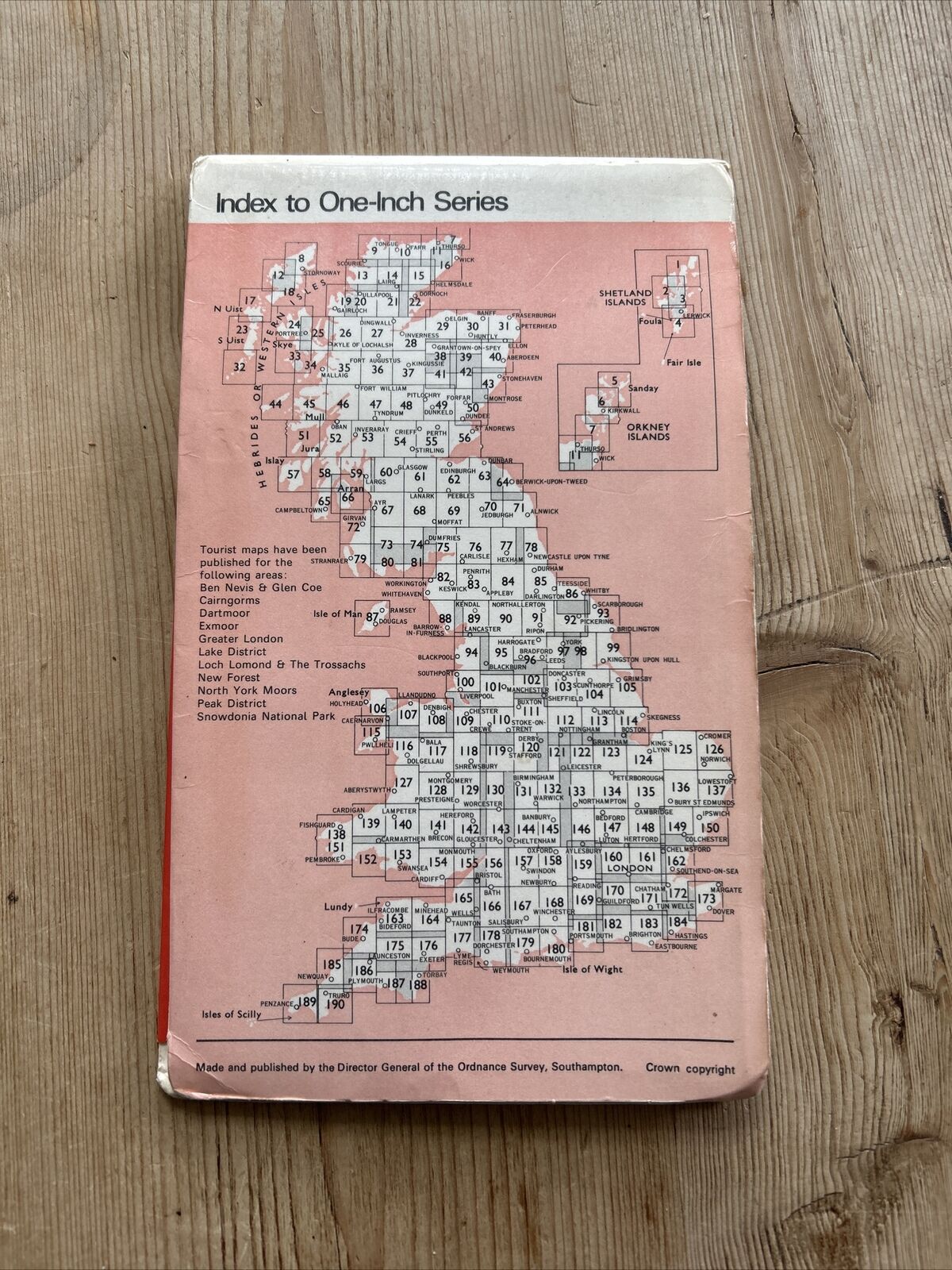 THURSO - Ordnance Survey Map One Inch 1959 Sheet 11 Scotland Dunnet Head