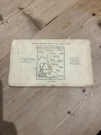 LOCH LOMOND & THE TROSSACHS Ordnance Survey 1 Inch Tourist Map 1960 Callander