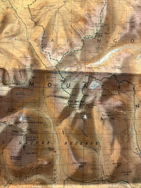 CAIRNGORMS ORDNANCE SURVEY TOURIST MAP Of the 1964 Glenshee Crathie Carrbridge