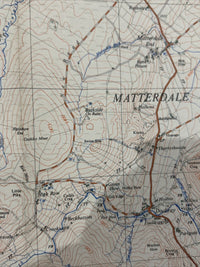 THRELKELD Dockray Ordnance Survey Sheet NY32  1:25000 1958 Lake District