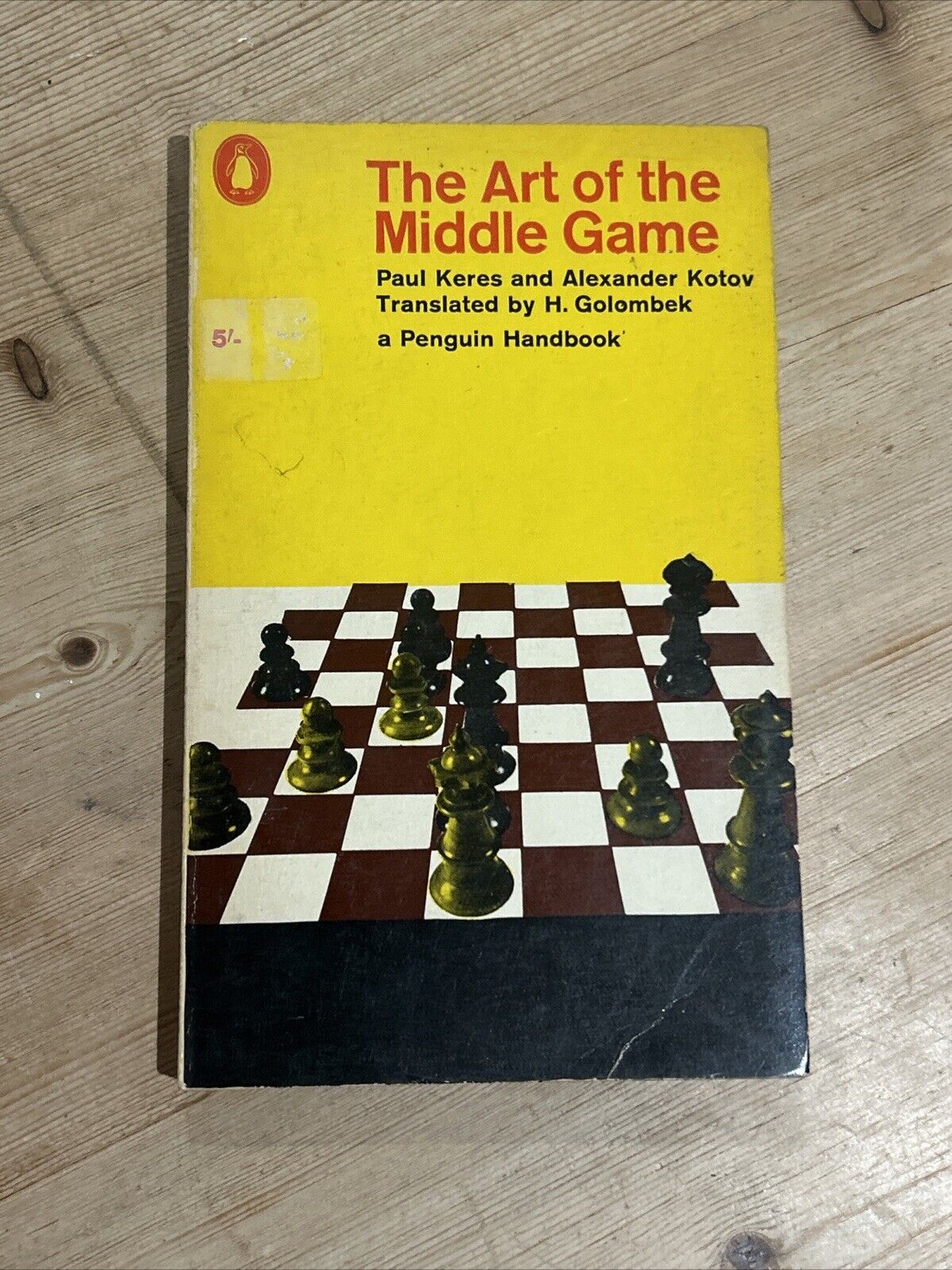 THE ART OF THE MIDDLE GAME P Keres A Kotov Penguin Handbook 1964 No PH102