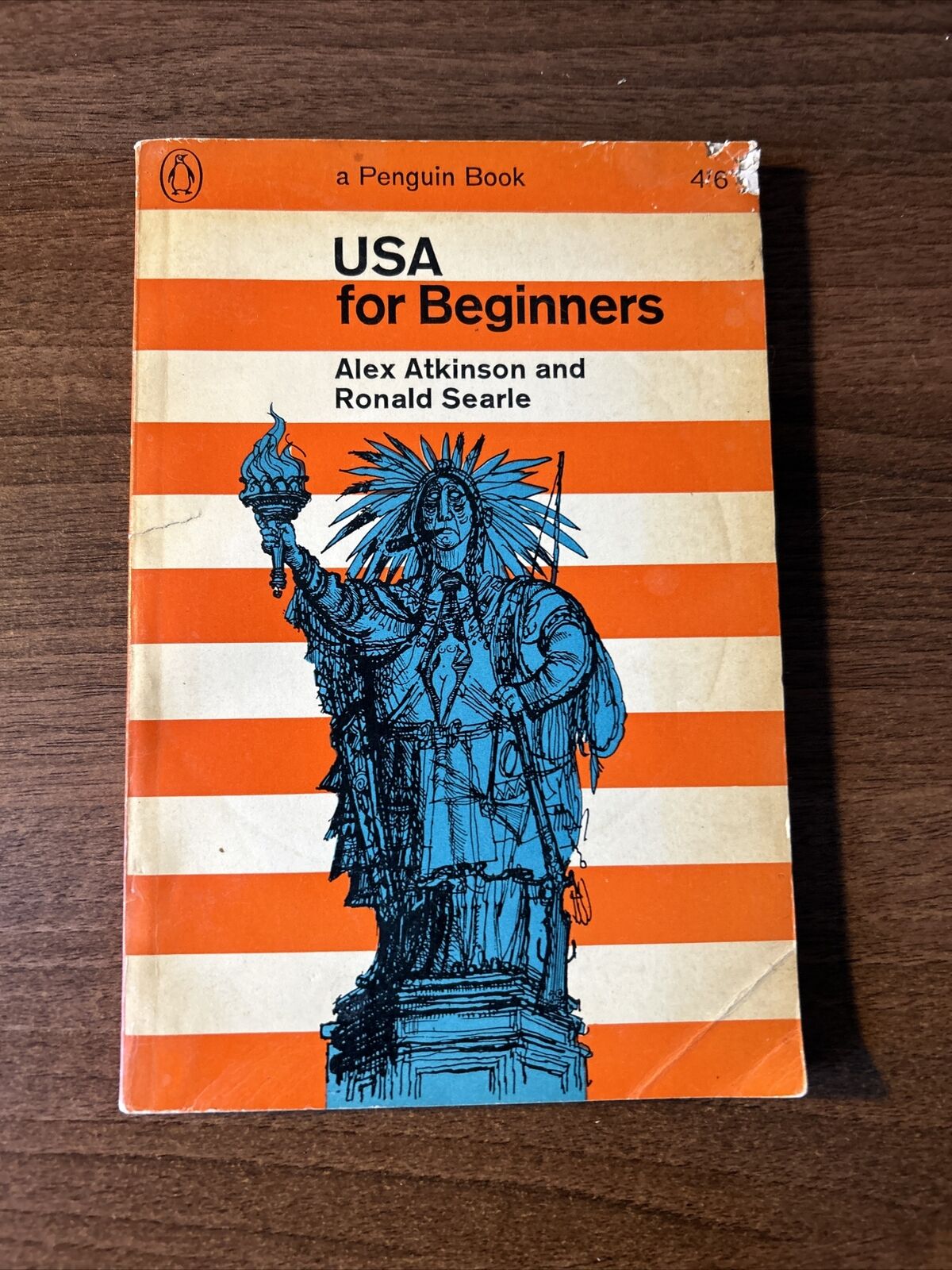 USA FOR BEGINNERS A Atkinson & Ronald Searle Penguin Books 1963 No 2022