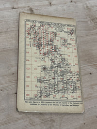 BALA & WELSHPOOL Ordnance Survey Map One Inch 1947 Sheet 117 Paper Sixth Edition