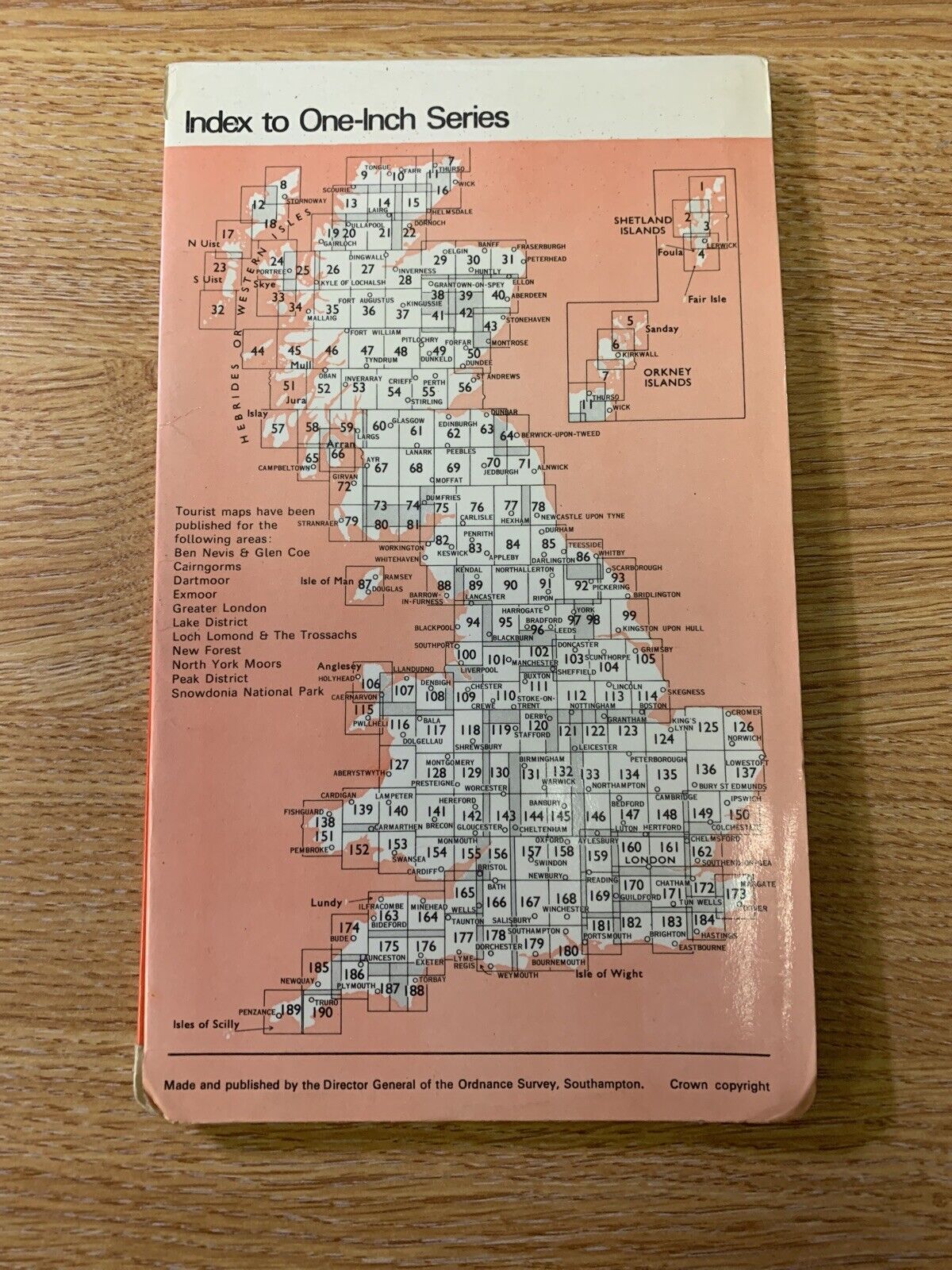 Lancaster & Kendal South Lakes -  Ordnance Survey Map One Inch 1971 Sheet 89