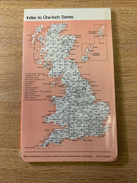 Lancaster & Kendal South Lakes -  Ordnance Survey Map One Inch 1971 Sheet 89