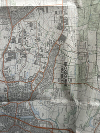 HATFIELD & CHESHUNT Pathfinder 1120 Ordnance Survey 1:25,000 1990 TL20/30