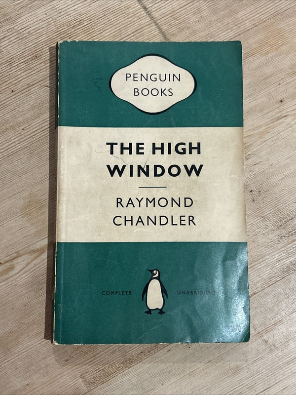 THE HIGH WINDOW Raymond Chandler Penguin Paperback 1956 No 851 Crime