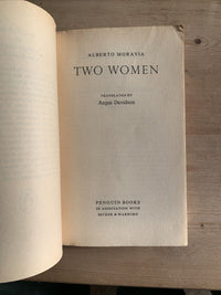 TWO WOMEN By ALBERTO MORAVIA 1964 Penguin Book Italian Literature