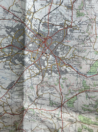 CHELTENHAM & EVESHAM 1968 Edition Ordnance Survey One Inch Map No 144 Todenham