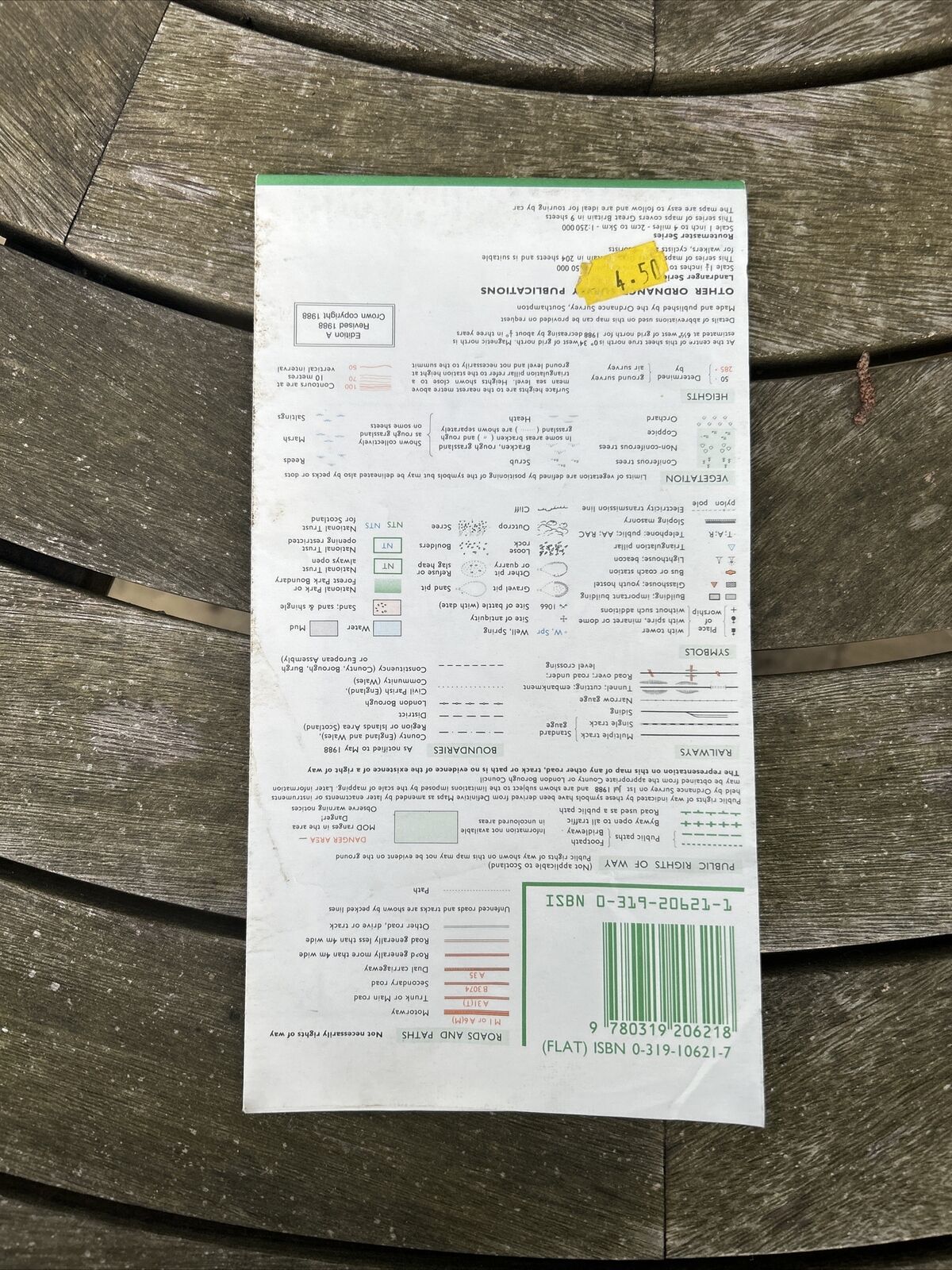 THIRSK Pathfinder 621 Ordnance Survey SE48/49 1:25000 1988 Osmotherley Kepwick