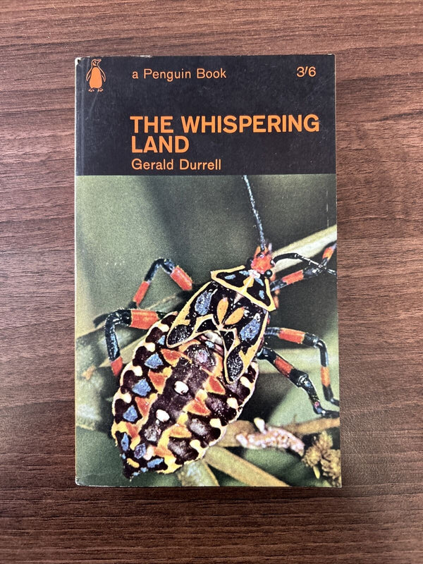 THE WHISPERING LAND Gerald Durrell  Paperback Penguin Book No 2083 1964 First