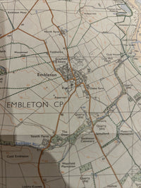 EMBLETON & Alnmouth Pathfinder Ordnance Survey 1:25000 1981 No 477 Beadnell