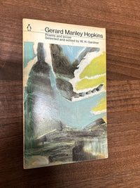 GERARD MANLEY HOPKINS - Ed By WH Gardner Poems & Prose Penguin 1968 D15 Poetry