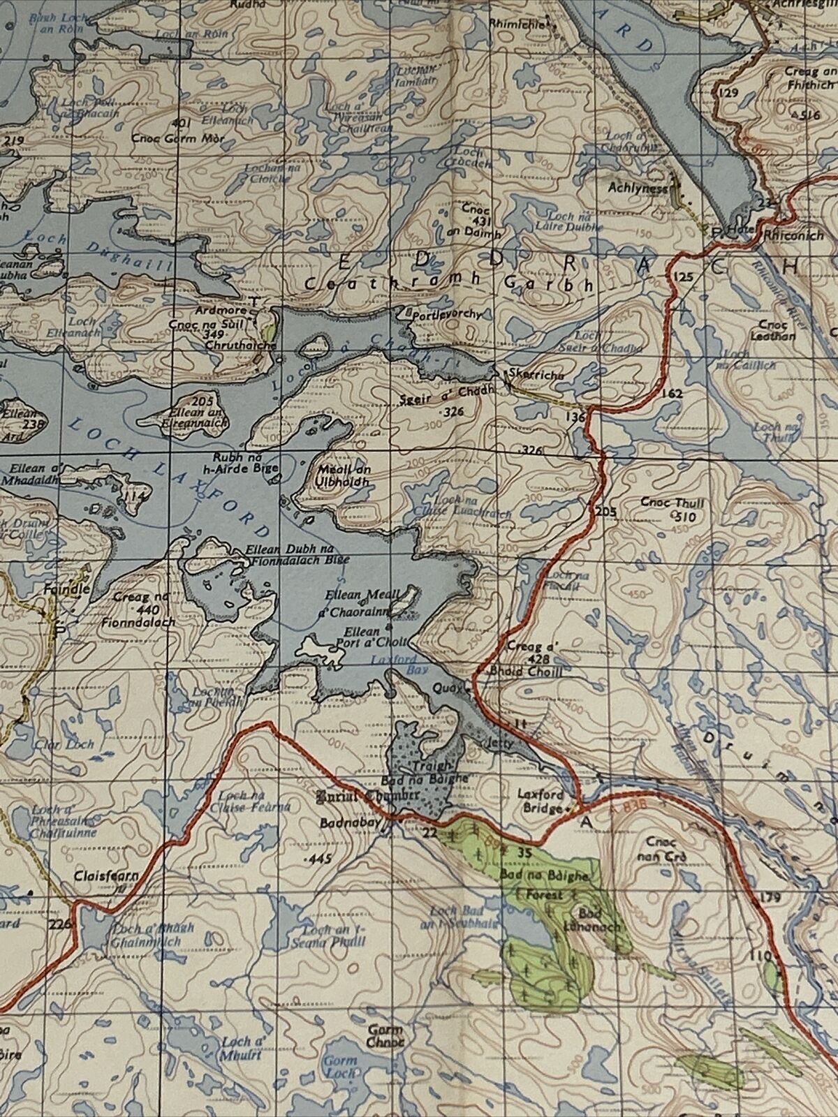 CAPE WRATH Ordnance Survey 1959  Seventh Series Sheet 9 Handa Island Durness