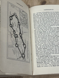 CRICCIETH BEDDGELERT FFESTINIOG - Ward Lock Illustrated Hardback 1950s? Maps