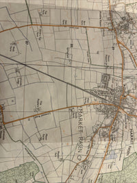 MARKET RASEN Pathfinder 747 TF08/18 Ordnance Survey 1:25,000 1984 East Barkwith