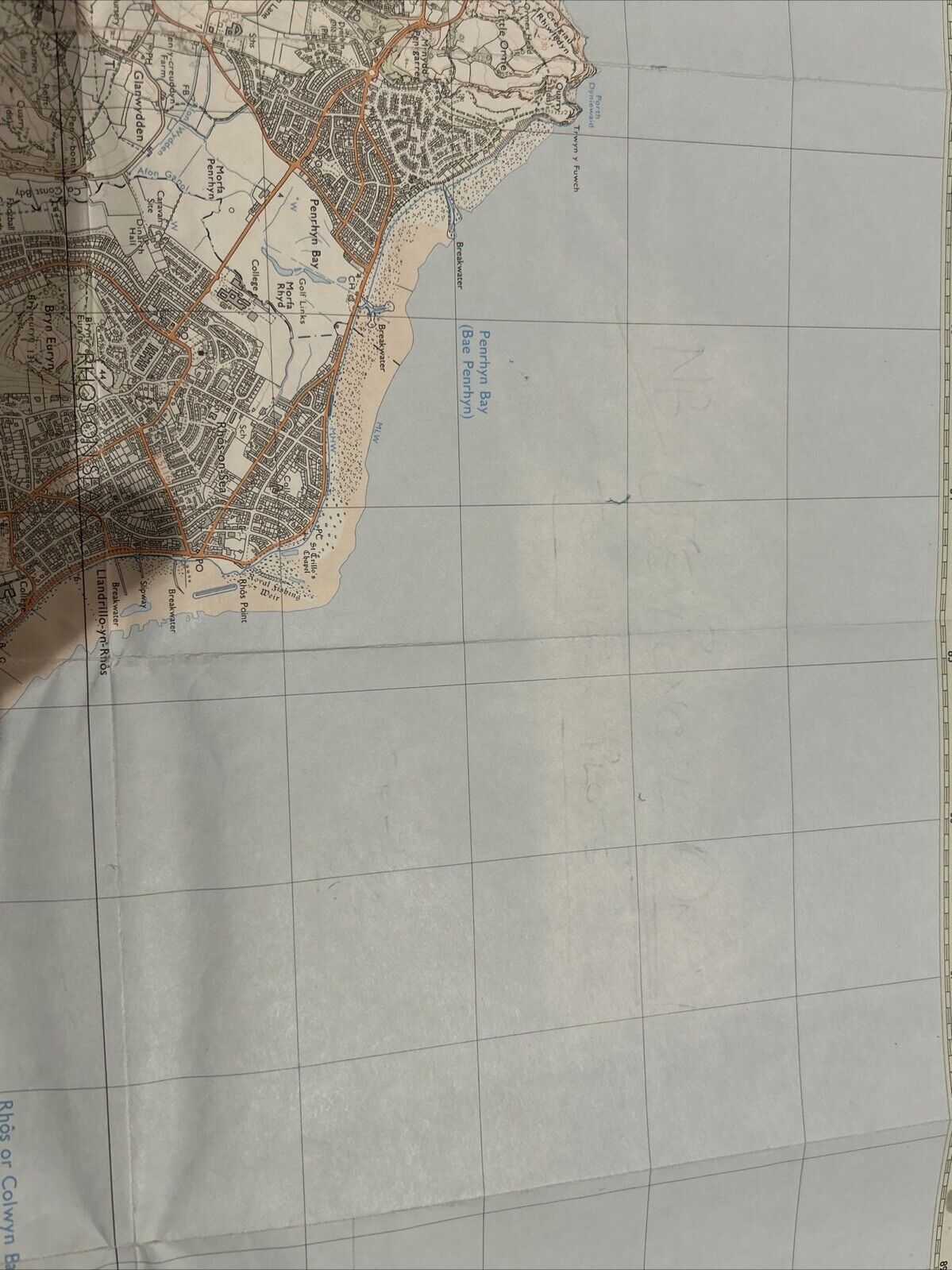 LLANDUDNO Ordnance Survey Map Pathfinder 736   1994 Conwy Penmaenmawr