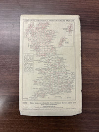 DORCHESTER - 1945 Cloth Ordnance Survey One Inch Sheet 178 Sixth Edition