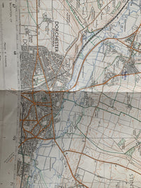 DORCHESTER - Second Series Ordnance Survey Sheet 1:25000 1978 Puddletown