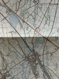 BURTON UPON TRENT Pathfinder SK22/32 Ordnance Survey 1:25,000 1981 Ticknall