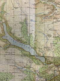 Bala & Welshpool Vyrnwy Wales -  Ordnance Survey Map One Inch 1967 Sheet 117