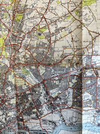 LONDON North East Ordnance Survey 6th Series 1-inch 1940 Sheet 161 Chelmsford