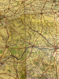 Southern England -Ordnance Survey Quarter Inch Sheet 16 1962 Map Bristol Cardiff