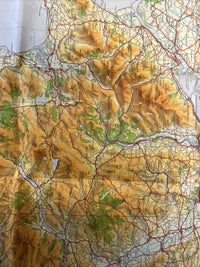 NORTH WALES & LANCASHIRE 1972  Ordnance Survey Quarter Inch Map Sheet 10