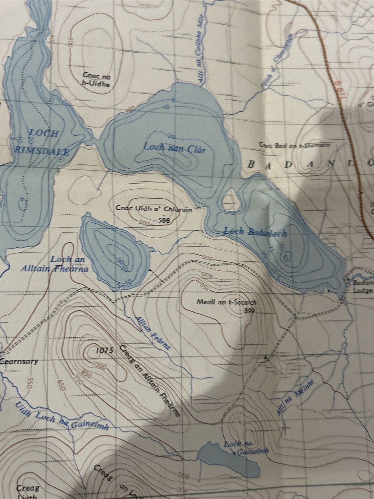 HELMSDALE Ordnance Survey Seventh SeriesOne Inch Map Sheet 15  1958 Brora