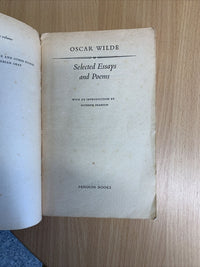 Selected Essays & Poems - Oscar Wilde - Penguin Books 957 - 1954 