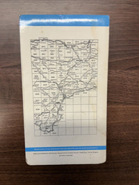 EXFORD - Ordnance Survey 2 & Half Inch Sheet SS83 1962 Withypool