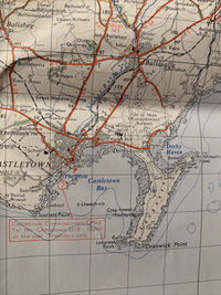 Isle Of Man - Ordnance Survey One Inch Map Sheet 87 1970