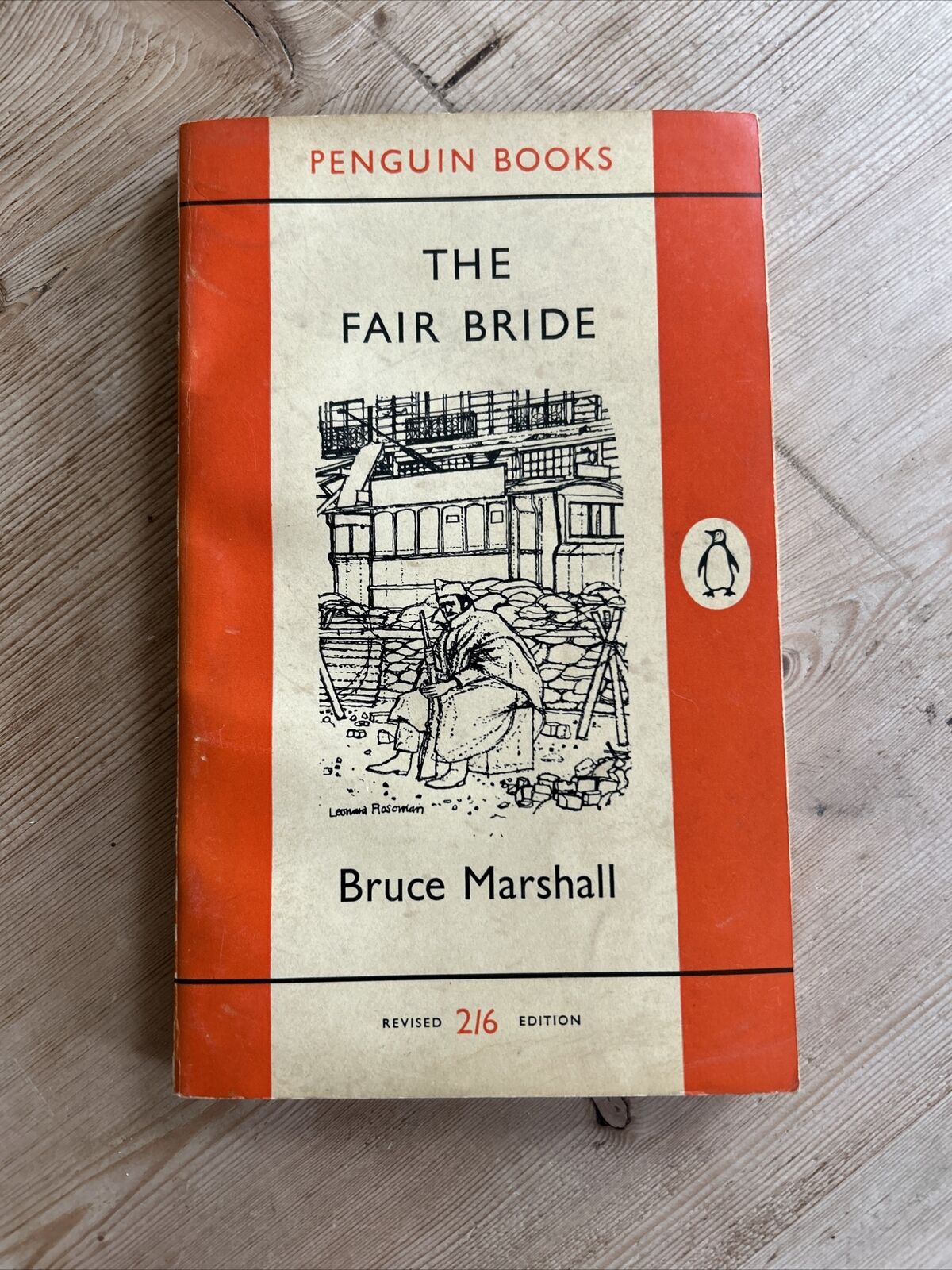 THE FAIR BRIDE Bruce Marshall 1957  No 1202 Penguin First Edition Spanish Civil