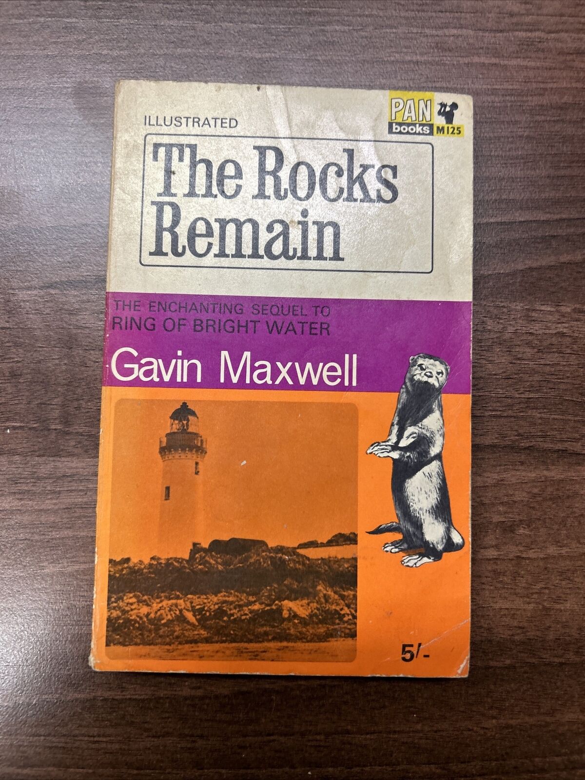 THE ROCKS REMAIN Gavin Maxwell - Pan Books 1963 Ring Of Bright Water Sequel