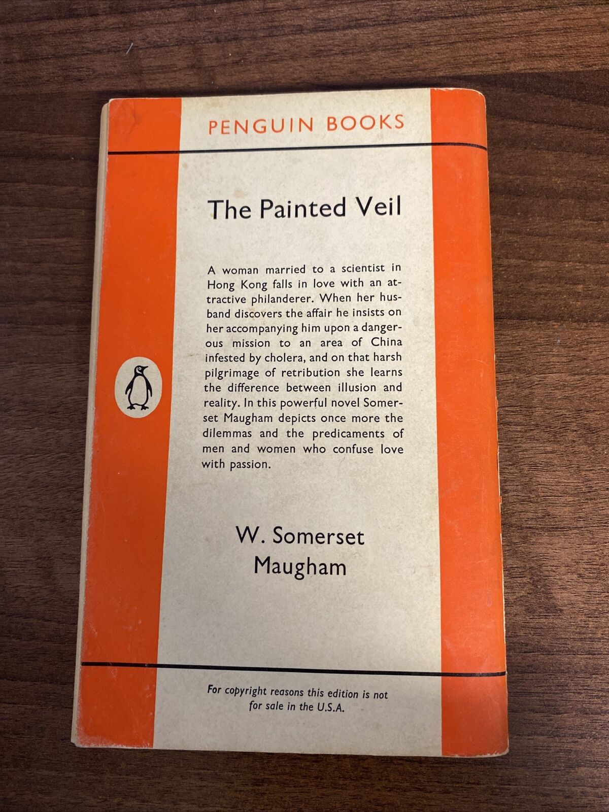 MAUGHAM The Painted Veil (Penguin, 1953)