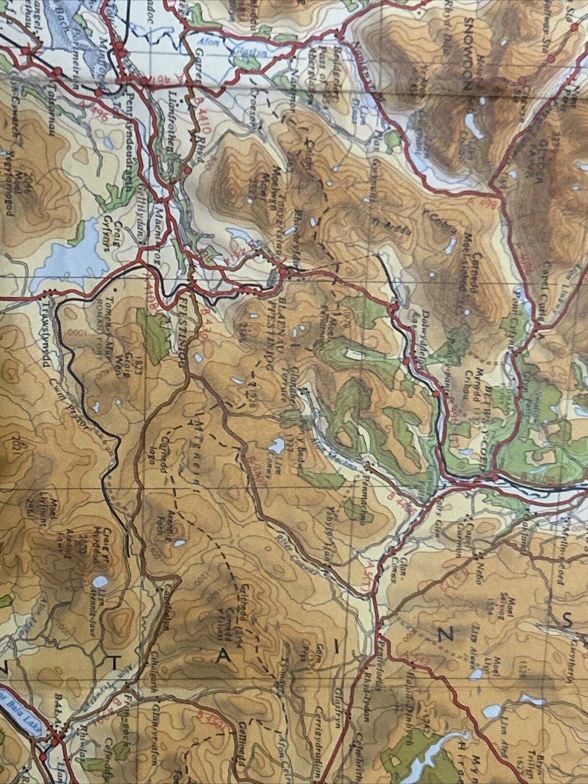 NORTH WALES & LANCASHIRE 1962 Ordnance Survey Quarter In Map Sh 10 Fifth Series