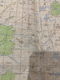 NEW GALLOWAY Scottish Ordnance Survey One Inch Map Sheet 73 1965