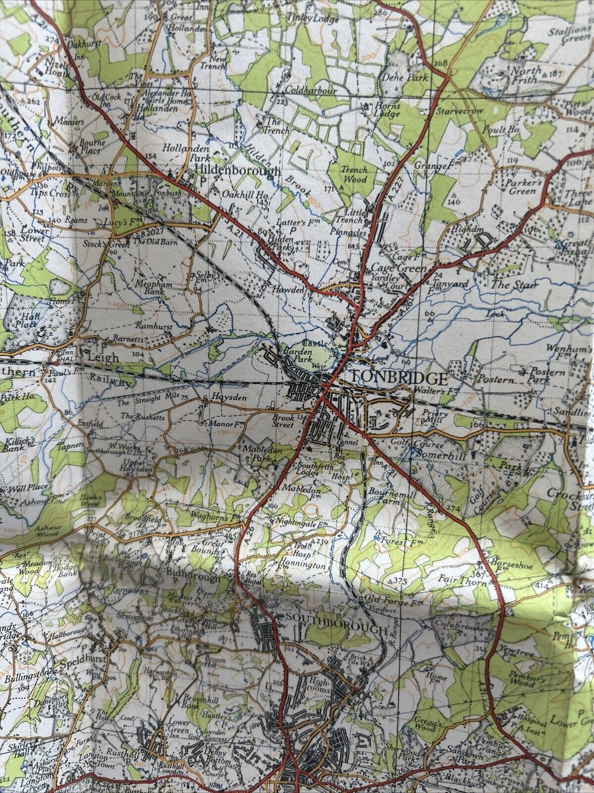 LONDON South East Ordnance Survey Sixth Series Paper One inch 1940 Sheet 171