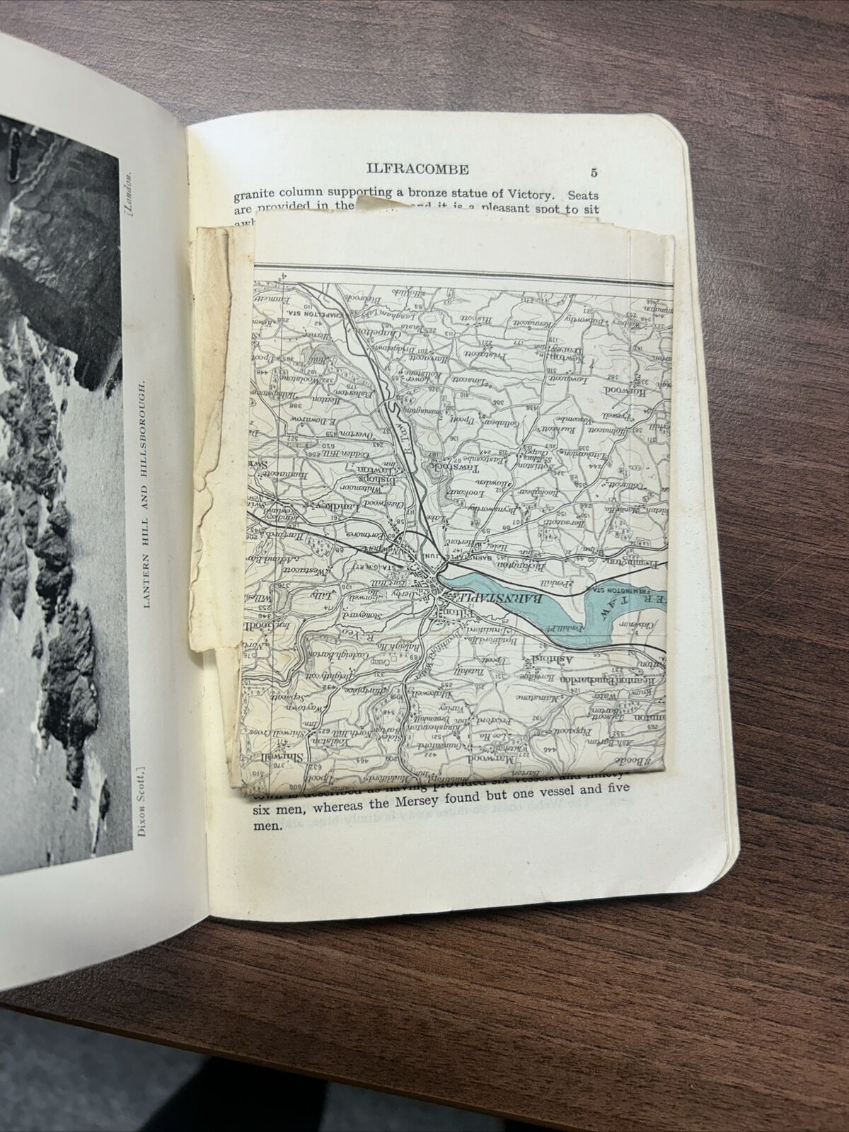 ILFRACOMBE Barnstaple North West Devon Ward Lock Guide Book 1920? Maps Plans