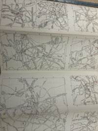 NORTH WALES & MANCHESTER 1946  Ordnance Survey CLOTH Sheet 4 Quarter Inch Map