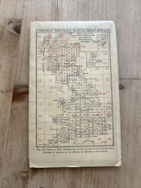 CHATHAM & MAIDSTONE Ordnance Survey Cloth Sixth Series One inch 1940 Sheet 172