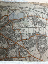 BARROW IN FURNESS North - Ordnance Survey Second Series Map SD17/27 1977